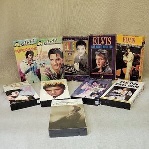 Elvis Presley VHS Collection Lot‎ Of 10